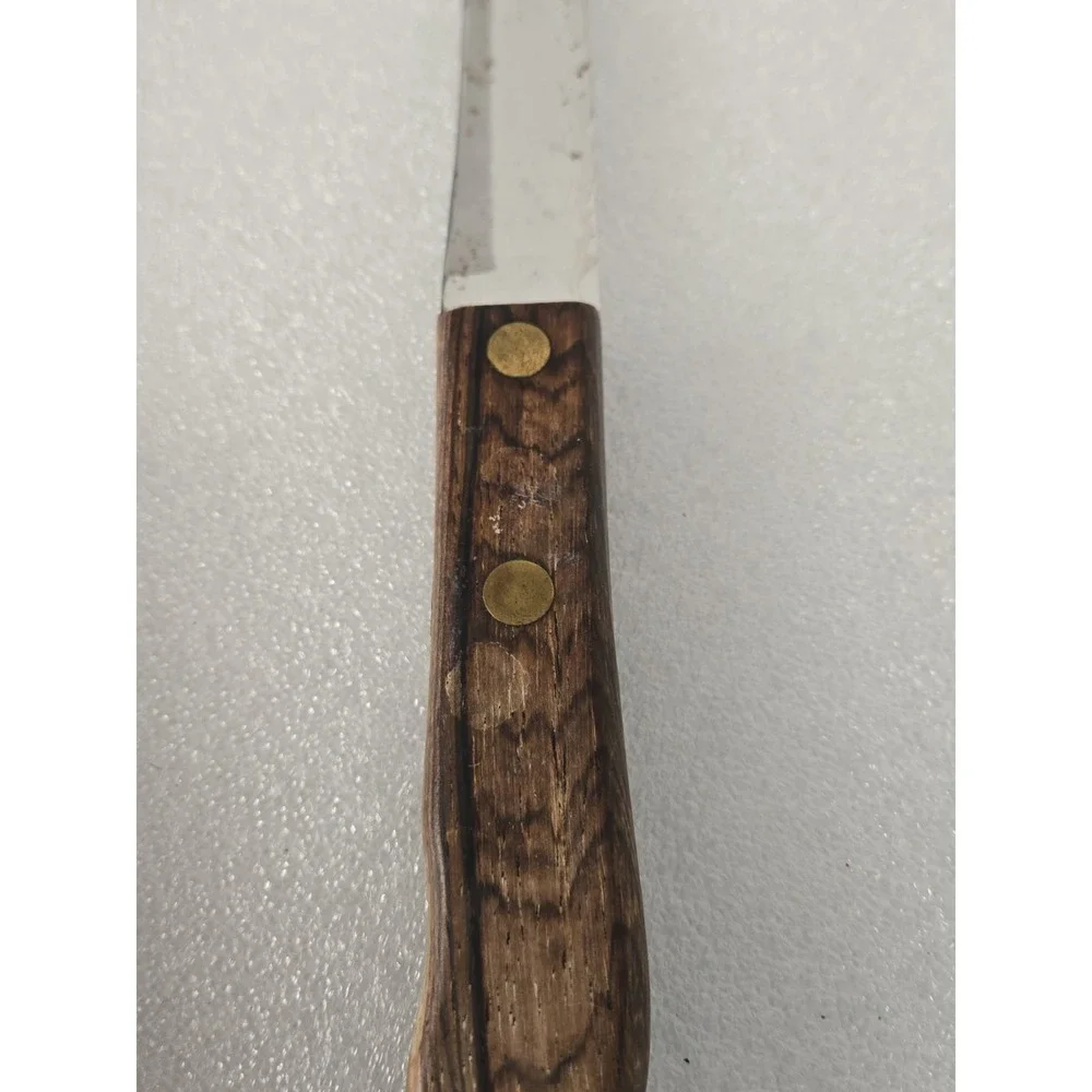 VINTAGE FRONTIER FORGE CUTLERY KNIFE Plus Another Unbranded Knife Lot Of 2